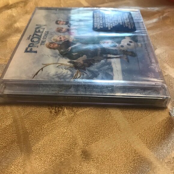 Frozen The Songs Soundtrack CD w/ Sticker & Poster Collectible New Disney - Picture 3 of 5
